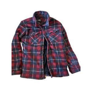 Berkley Jensen Flannel Shirt Jacket Mens L